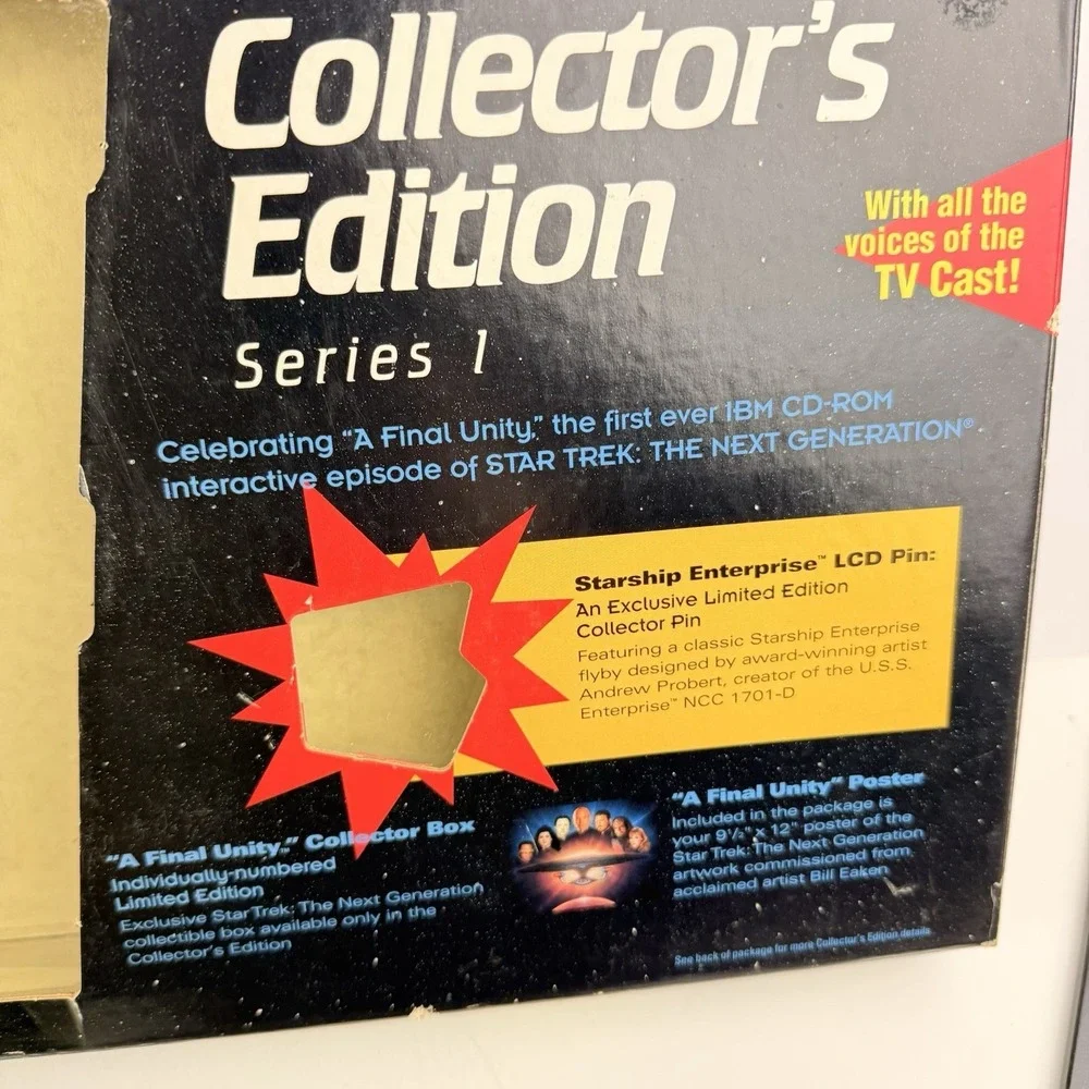 Star Trek The Next Generation A‎ Final Unity Collector's Edition PC Game 1995